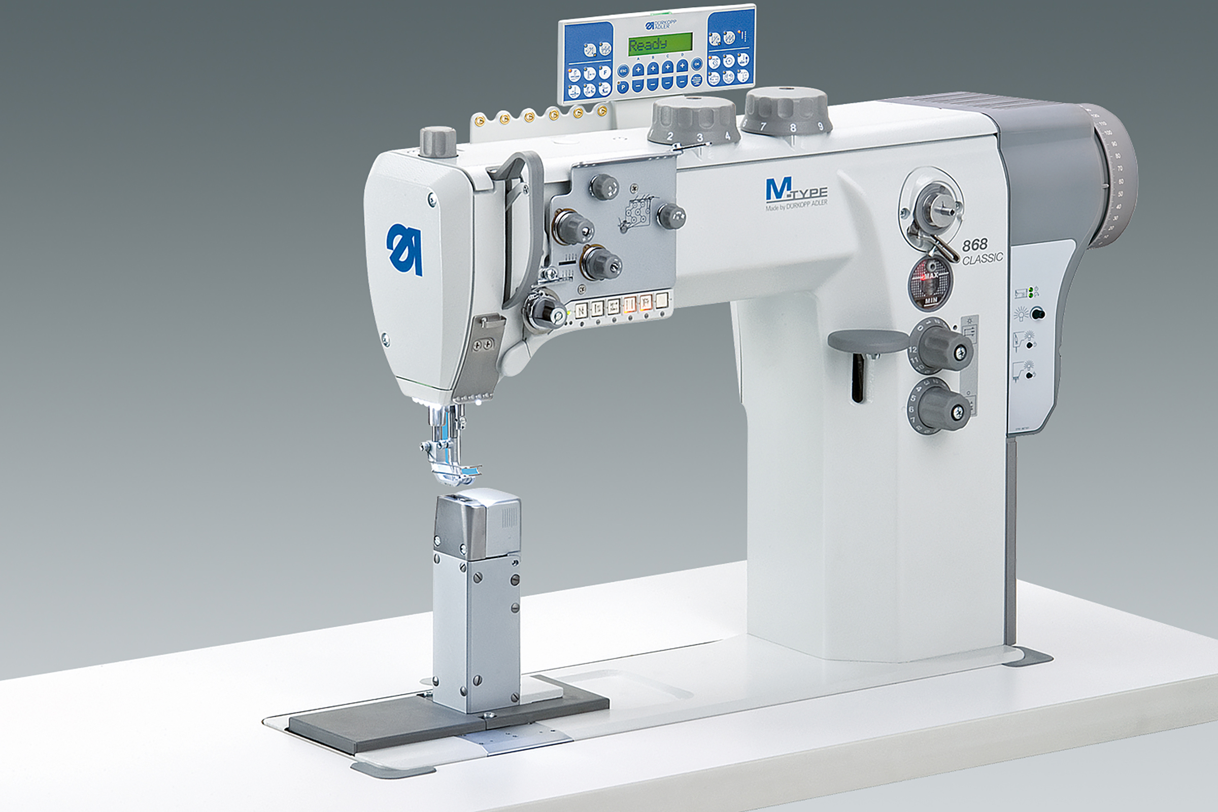 868-M〈 1本針・2本針本縫い総合送りポストベッドダイレクトドライブ 